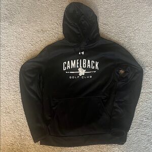 Under Armour Black Camelback Golf Club hoodie